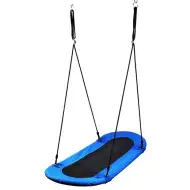 Leagăn oval Wonderland 165x70cm - Albastru