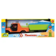 Lena: Camionetă Truckies cu remorcă pentru bărci și velier în cutie, 35 cm