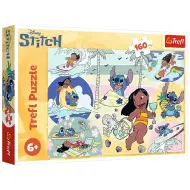 Lilo și Stitch aventuri puzzle de 160 piese - Trefl