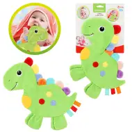 Little Stars: Jucărie de dentiție cu dinozauri, bavetă cu zornăitoare