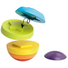 Little Stars minge de potrivire a formelor curcubeu imaginea 3