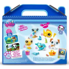 Littlest Pet Shop: Pachet de 5 figurine, seria 1 - Plajă imaginea 3