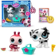 Littlest Pet Shop: Pachet cu două figurine de animale S3, mai multe variante, 1 buc. imaginea 3