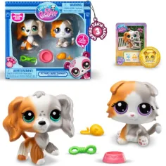 Littlest Pet Shop: Pachet cu două figurine de animale S3, mai multe variante, 1 buc. imaginea 4