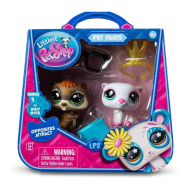Littlest Pet Shop: Pachet dublu de figurine de animale mici S5 - Castor și Vidră
