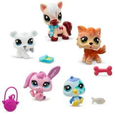Littlest Pet Shop: Prieteni de iarnă set de 5 figurine seria 2 imaginea 2
