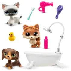 Littlest Pet Shop: Set de 3 figurine Spa imaginea 2