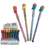 Littlies: Creion mecanic HB cu figură de bufniță, disponibil în mai multe variante, 1 buc.