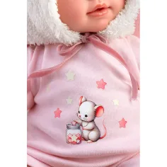 Llorens: Olivia, păpușă care plânge de 38 cm, cu păturică imaginea 5