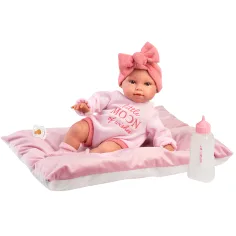 Llorens: Olivia, păpușă care plânge de 38 cm, cu pernă