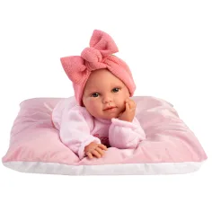 Llorens: Olivia, păpușă care plânge de 38 cm, cu pernă imaginea 3