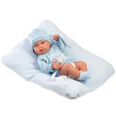 Llorens: Tino, păpușă nou-născută de 43 cm cu pernă