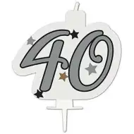 Lumânare aniversară - numărul 40