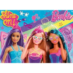 Lumea magică a lui Barbie, puzzle maxi de podea 4x48 piese, 35x25 cm - Lisciani imaginea 4