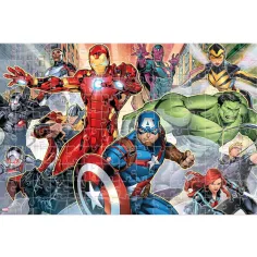 Luna: Avengers 2 în 1, puzzle 3D de colorat, 150 piese imaginea 2