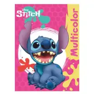 Luna: Carte de colorat Disney Stitch, format A4, 32 de pagini