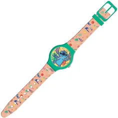 Luna: Ceas de mână analog Lilo & Stitch în cutie metalică cadou imaginea 2