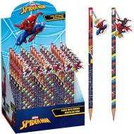 Luna: Creion cu grafit Marvel Spider-Man, cu radieră, două modele, 1 buc.