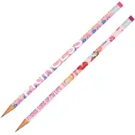 Luna: Creion cu gumă Disney prințese, disponibil în două variante, 1 bucată