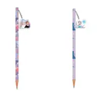 Luna: Creion grafit cu radieră Frozen, disponibil în două variante, 1 bucată