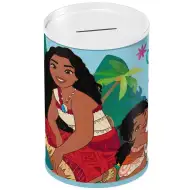 Luna: Cutie metalică pentru economii cu aventuri din Vaiana 2, 10x15cm