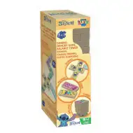 Luna: Disney Stitch 3-în-1 joc de societate - Jenga, Domino și Joc de Memorie