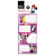 Luna: Etichetă pentru caiet cu Minnie Mouse, set de 20 bucăți
