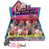 Luna: Figurine de cățeluși cu accesorii în ou, 1 bucată