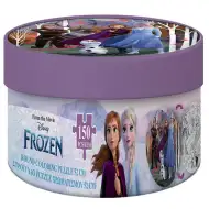Luna: Frozen 2 - puzzle rotund 2 în 1 cu 150 de piese, ce poate fi colorat