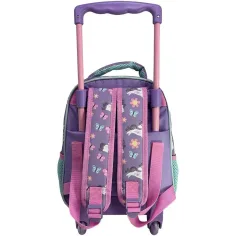 Luna: Ghiozdan școlar cu 2 compartimente, cu roți, Must Team Unicorn, rucsac 27x10x31cm imaginea 2