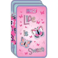 Luna: Life is Sweet penar cu 3 compartimente, cu fluturi, echipat