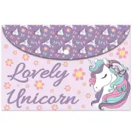 Luna: Mapă A4 cu capse și cu unicorni