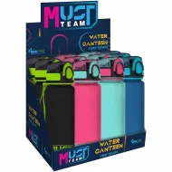 Luna: Must... Bidon din plastic cu mâner 650 ml, în mai multe culori, 1 buc.
