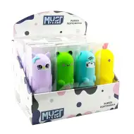 Luna: Must Team penar din silicon cu animale, diverse modele, 1 buc.