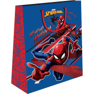 Luna: Pungă de cadou cu model Spider-Man în două variante 1 buc. 18x23x11 cm
