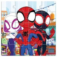 Luna: Puzzle magnetic cu model Spidey și prietenii lui, 3x20 de piese imaginea 4