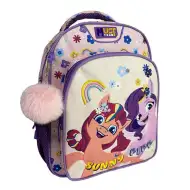 Luna: Rucsac Must Team My Little Pony cu colțuri rotunjite, 2 compartimente, 27x10x31cm