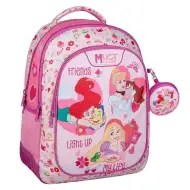 Luna: Rucsac cu 3 compartimente rotunjite Must Team Disney prințese, 32x18x43cm
