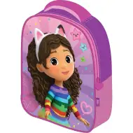 Luna: Rucsac de grădiniță 3D cu căsuța lui Gabi pentru copii, 26x10x32cm