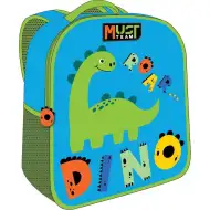 Luna: Rucsac de grădiniță cu model de dinozaur 3D Must Team, 26x10x32 cm