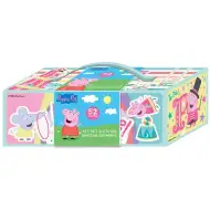 Luna: Set creativ cu 52 piese Peppa Pig în valiză