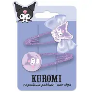 Luna: Set de 2 agrafe de păr Kuromi