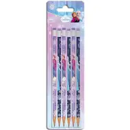 Luna: Set de 6 creioane grafit cu radieră Frozen 2