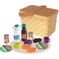 Luna: Set de joacă picnic în coș, 25 piese imaginea 2