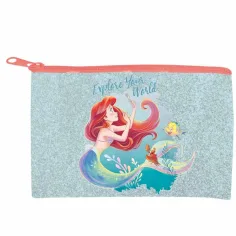 Luna: Set de scris prințese Disney - Ariel în geantă de PVC imaginea 2