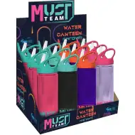 Luna: Sticlă de plastic Must Team, disponibilă în mai multe variante, 500ml, 1 buc.