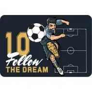 Luna: Suport de birou cu model de fotbal Must Team, 43x29 cm