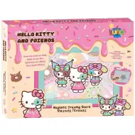 Lună: Tablă de desen magnetică Hello Kitty, ștergibilă, 38×28×3cm