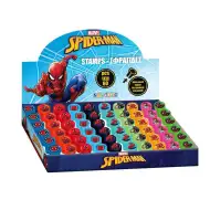 Luna: Timbri cu capăt de creion colorat Spider-Man, diverse modele, 1 buc.