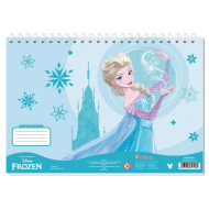 Luna: caiet de schițe Frozen A4, 30 de file